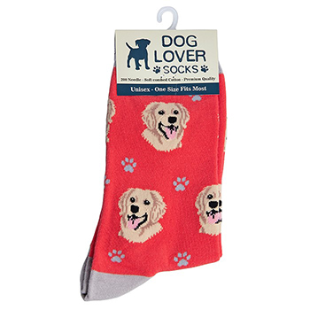 Dog Lover Socks Golden Retriever